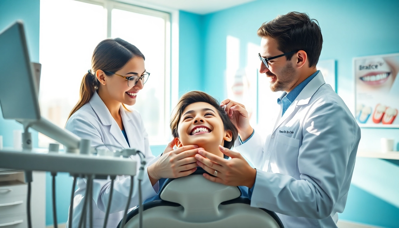Consulting on braces Myrtle Beach in a welcoming orthodontic office setting with modern decor.